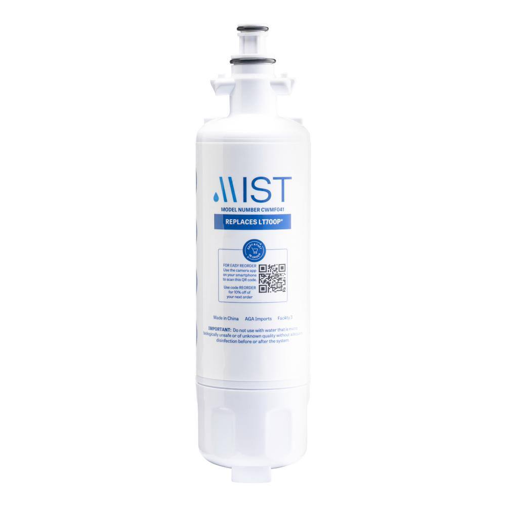 Mist LT700P Compatible with LG LT700P ADQ36006101 Kenmore 46-9690 Refrigerator Water Filter (3-Pack) 46-9690 CWMF341