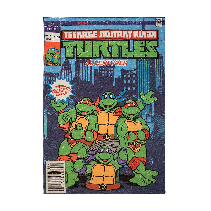 Nickelodeon ''Teenage Mutant Ninja Turtles'' Rug - 4'6'' x 6'6''