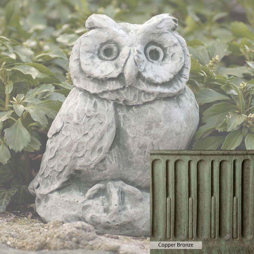 Campania International Merrie Little Owl Statue