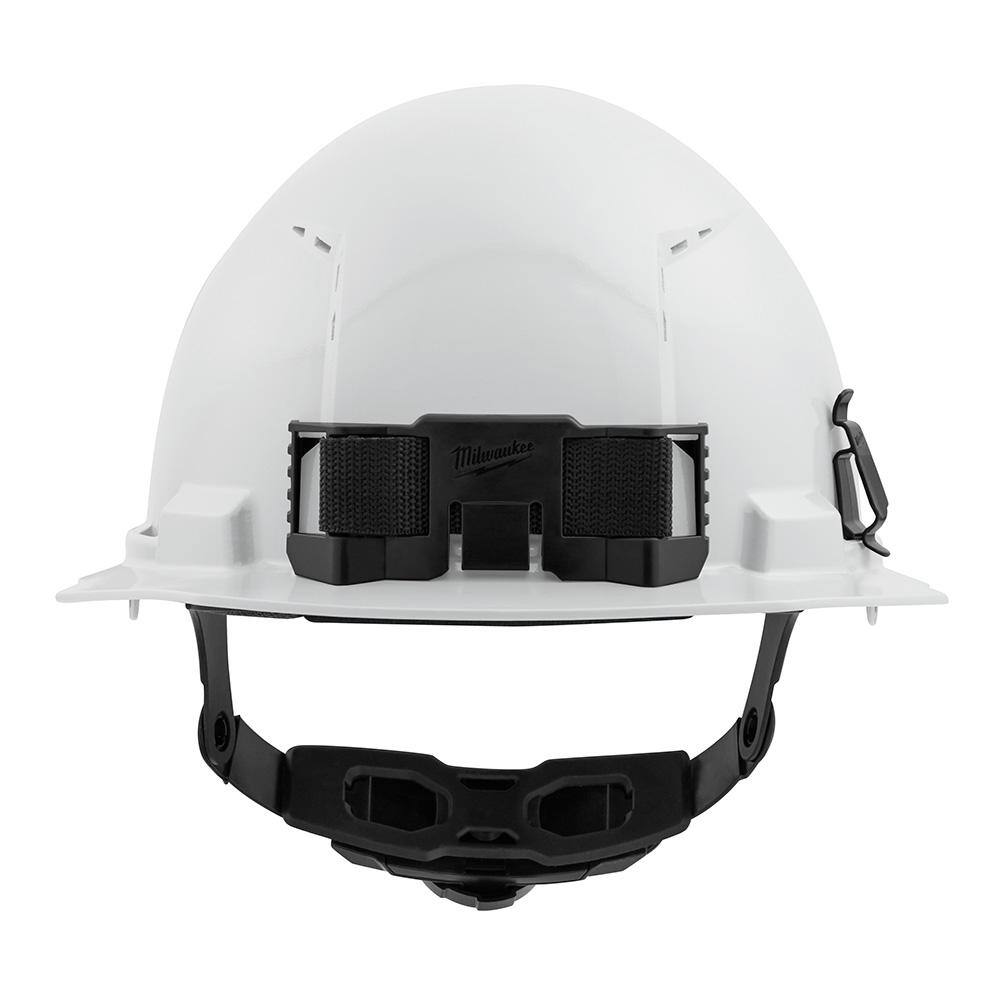 MW BOLT White Type 1 Class C Front Brim Vented Hard Hat with 6-Point Ratcheting Suspension (10-Pack) 48-73-1220X10