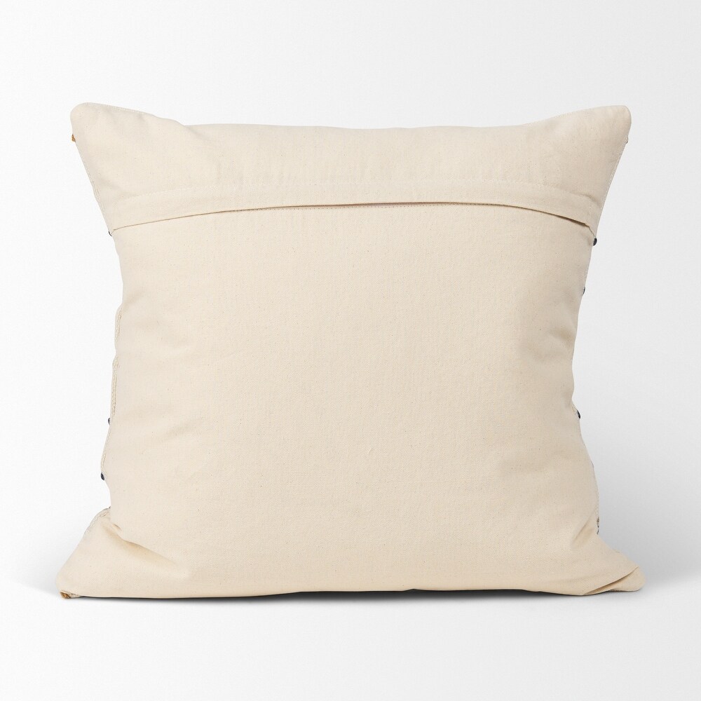 Kitt Cream Square Pillow Cover