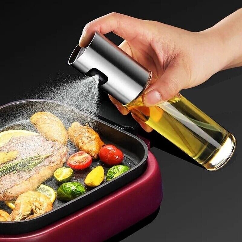 Oil Sprayer Cooking Mister Spray Pump Fine Bottle Kitchen Tools 100ml