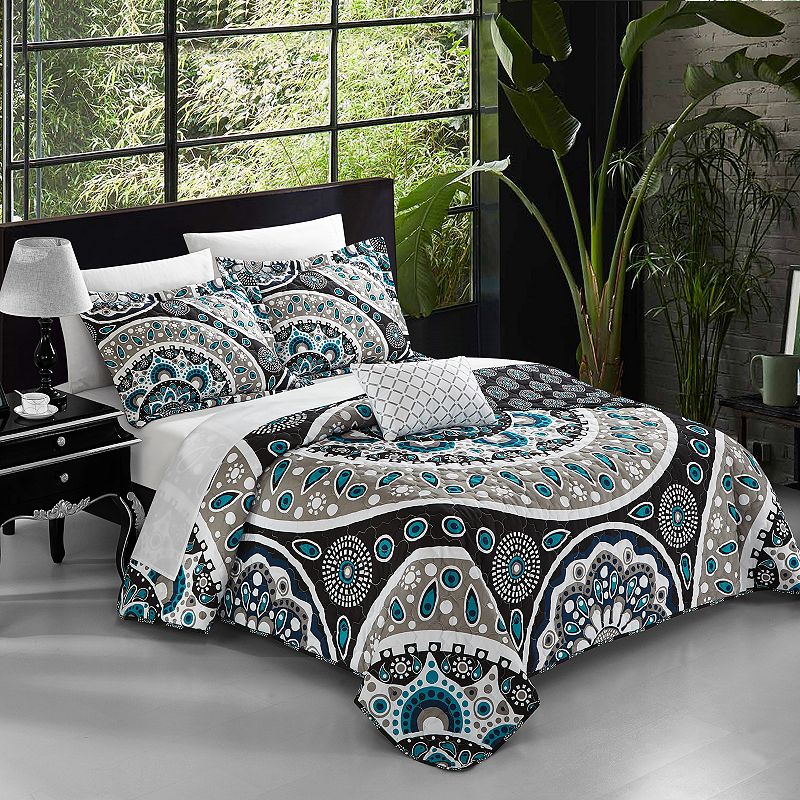 Chic Home Lucena 8-piece Quilt Bedding Set