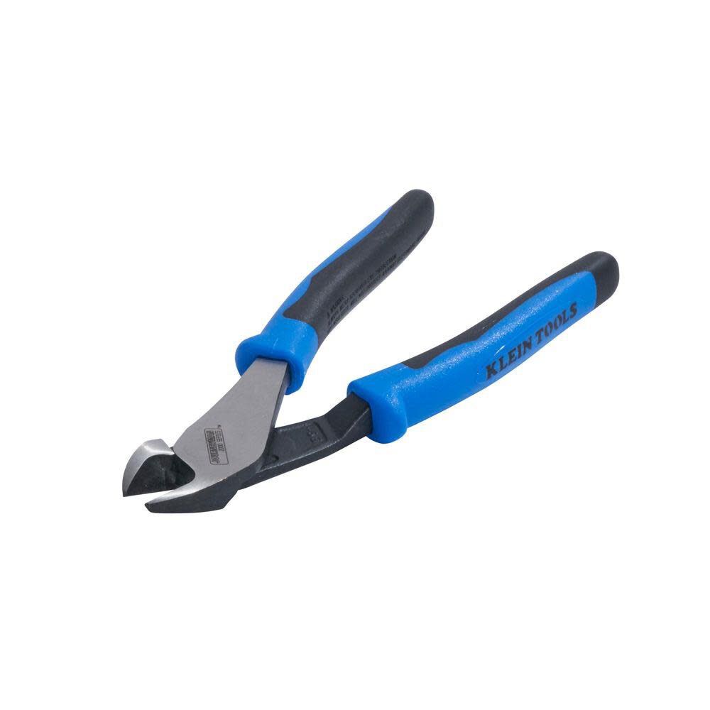 Klein Tools 8'' Journeyman High-Leverage Diagonal-Cutting Angle Head Pliers J200048 from Klein Tools