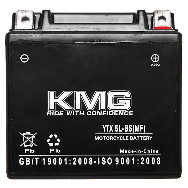 Battery Compatible with KTM 250 EXC-F XC-W XCF-W 2011-2012 YTX5L-BS Sealed Maintenance Free Battery High Performance 12V SMF OEM Replacement Powersport Motorcycle ATV Scooter Snowmobile