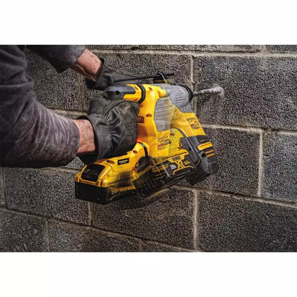 DEWALT 20-Volt MAX XR Cordless Brushless 1-1/8 in. SDS Plus L-Shape Rotary Hammer (Tool-Only) and#8211; XDC Depot