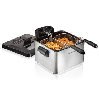 Hamilton Beach Professional-Style 3-Basket Deep Fryer 35034