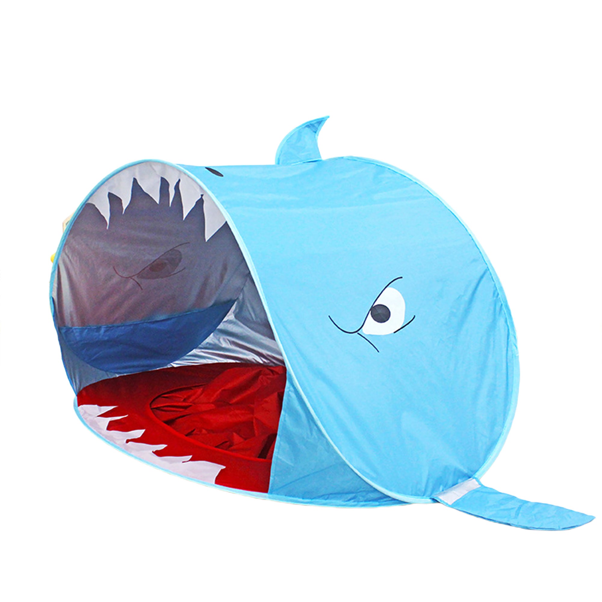 Luckinbaby Children Cartoon Shark Beach Tent， Portable Folding Swimming Pool