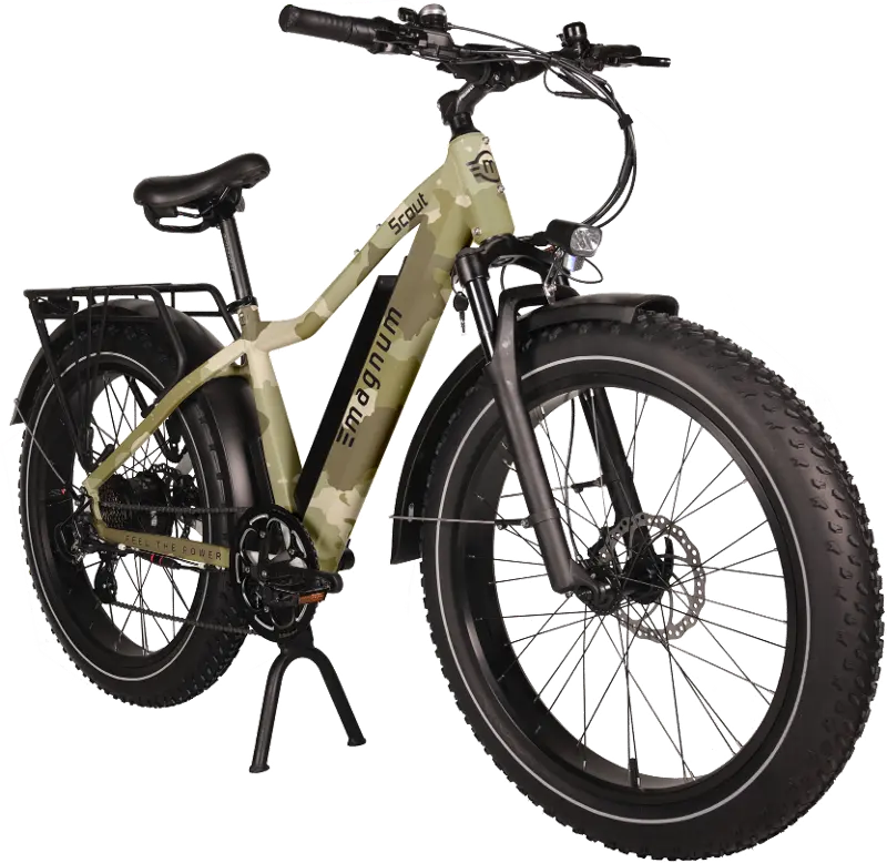 Magnum Scout Electric Bike - Forest Camo