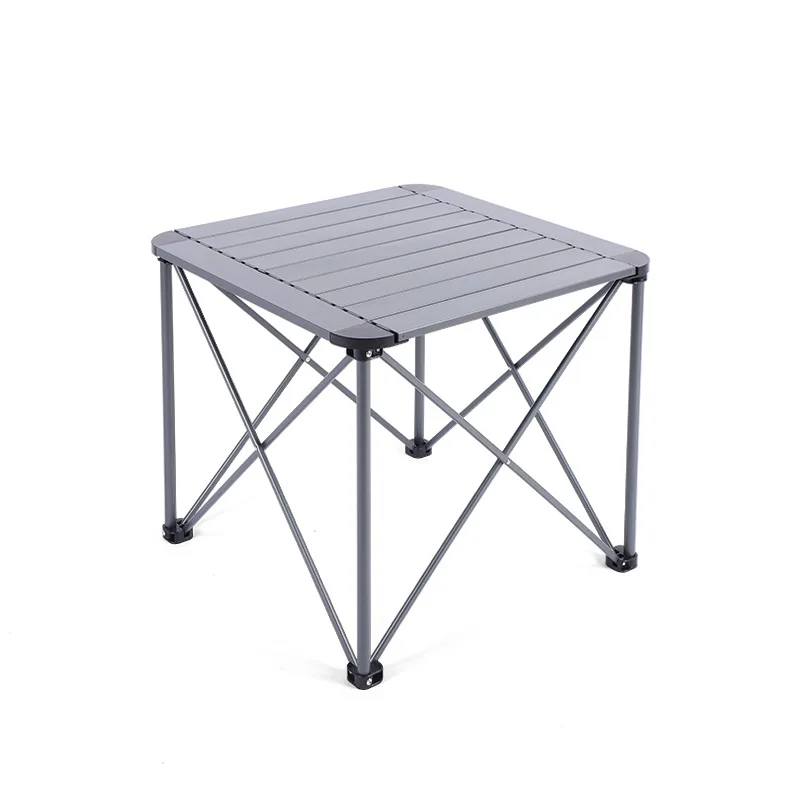 Camp Lightweight Portable Folding Ultralight Roll Up Aluminum Camp Picnic Table Foldable For Outdoor Hiking