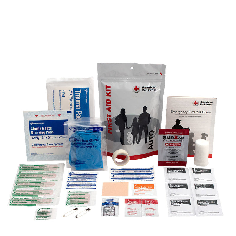 AUTO FIRST AID KIT 33PC