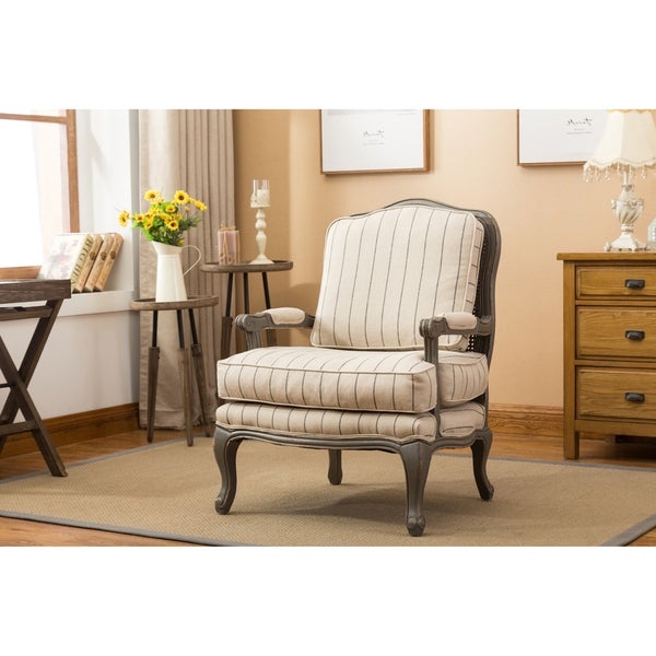 Burnham Home Designs Hasting Collection Distressed Oak Arm Chair