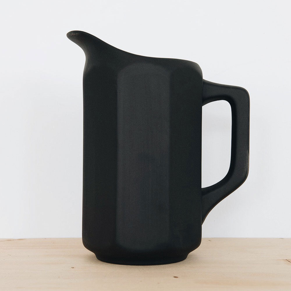 Stoneware Pitcher - Black