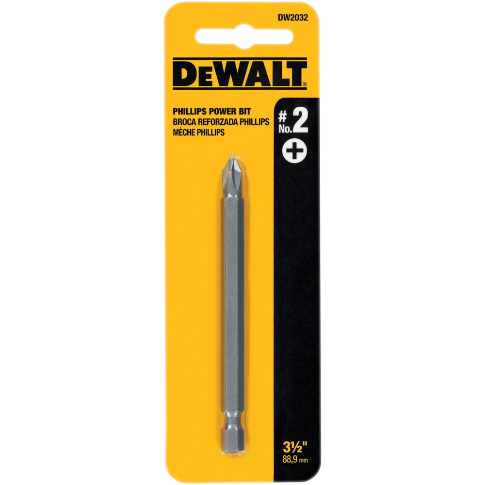 DEWALT 3-1/2 In. #2 Phil Power Screwdriver Bit DW2032 from DEWALT