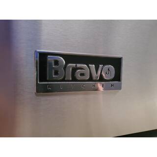 Bravo KITCHEN 30 in. Single Electric Wall Oven with Convection Air-fry and Self-Cleaning in Stainless Steel BV301WE