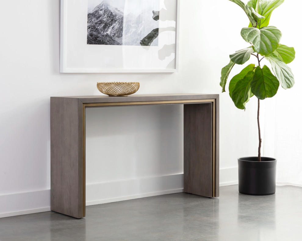 Hilbert Console Table   Transitional   Console Tables   by Sunpan Modern Home  Houzz