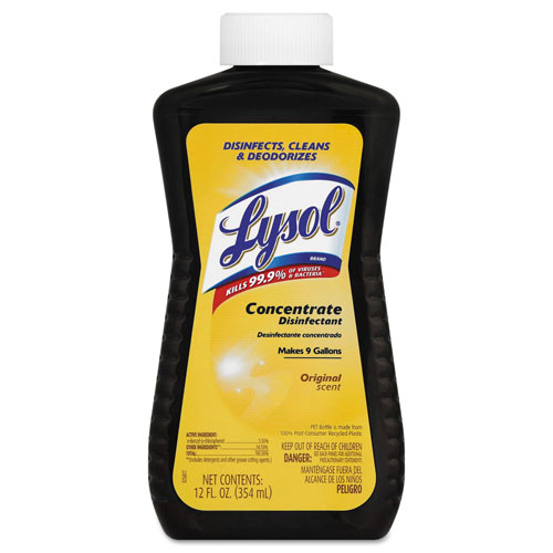 Reckitt Benckiser Lysol Concentrate Disinfectant | Concentrate， 12 fl oz (0.4 quart)， Red | RAC77500