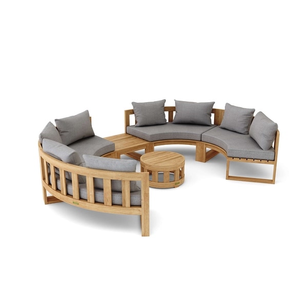 SET811 Circular Modular Deep Seating Set