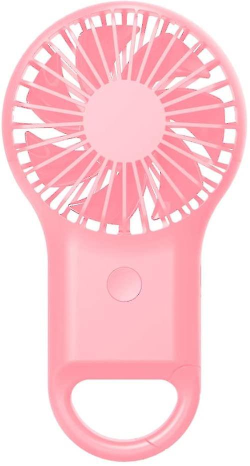 Mini Portable Handheld Fan， Battery Operated Pocket Usb Rechargeable Fan With 3 Speeds