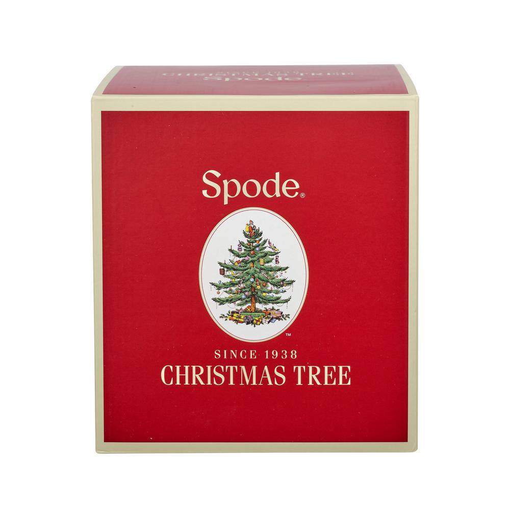 Spode 13 oz. Christmas Tree Glass Wine Set (4-Piece) 4339908