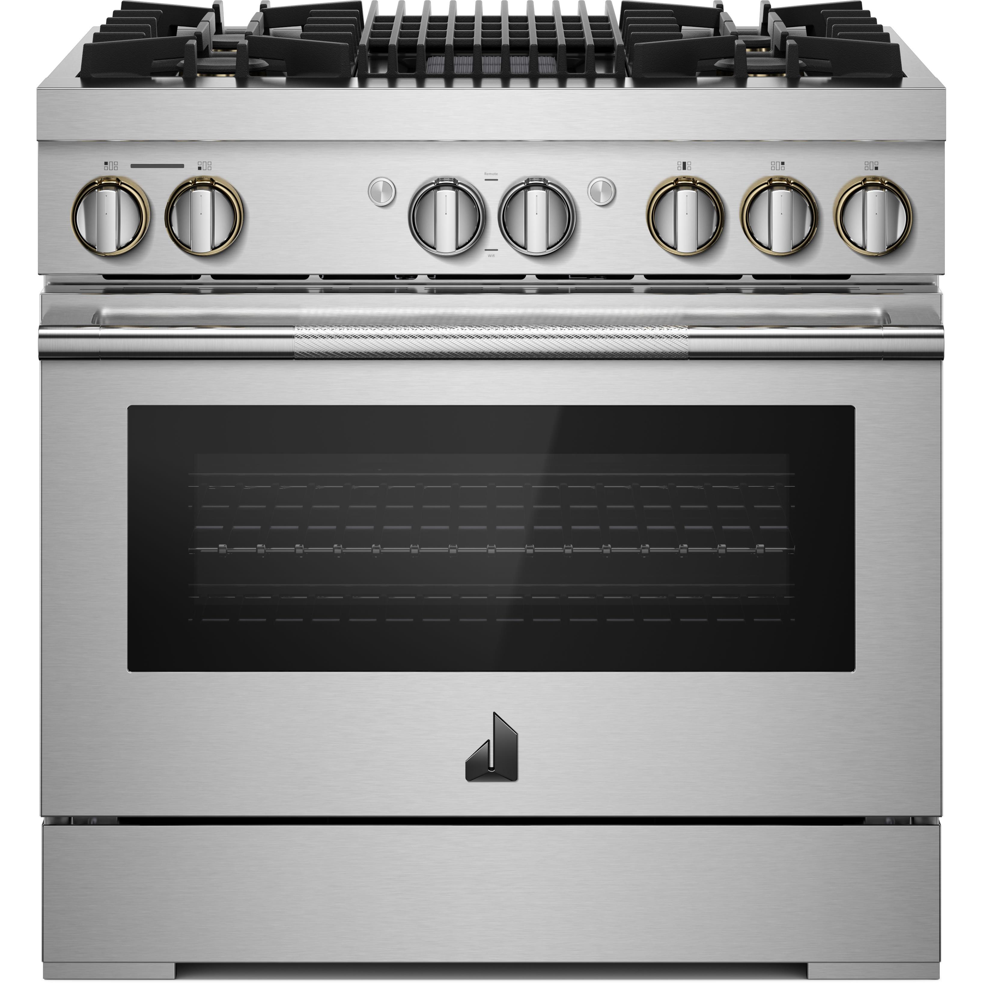 JennAir 36-inch Freestanding Dua-Fuel Range with JennAir® Culinary Center JDRP636HL