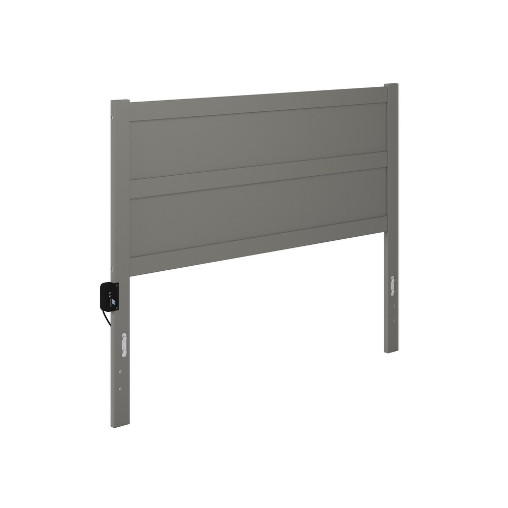 NoHo Queen Headboard in Grey