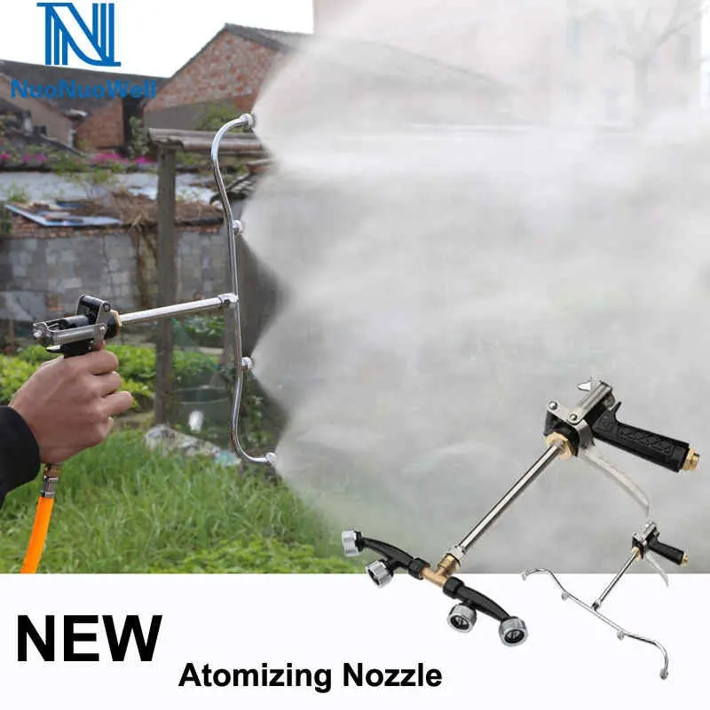 High Pressure Sector Nozzle Fan shaped Spray Gun Garden Irrigation Fog Sprinkler Head Agricultural sprayer