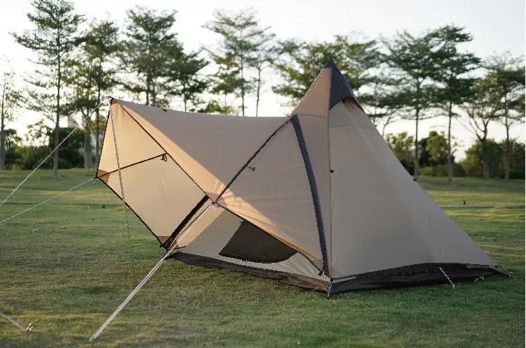 safari tent luxury canvas glamping 6 person black popup camping tent tarp camping 6 people zelt outdoor equipment camping tent