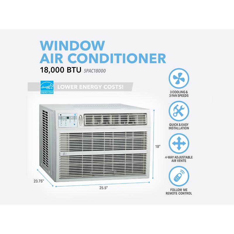 WINDW AC18KBTU 1500W RMT