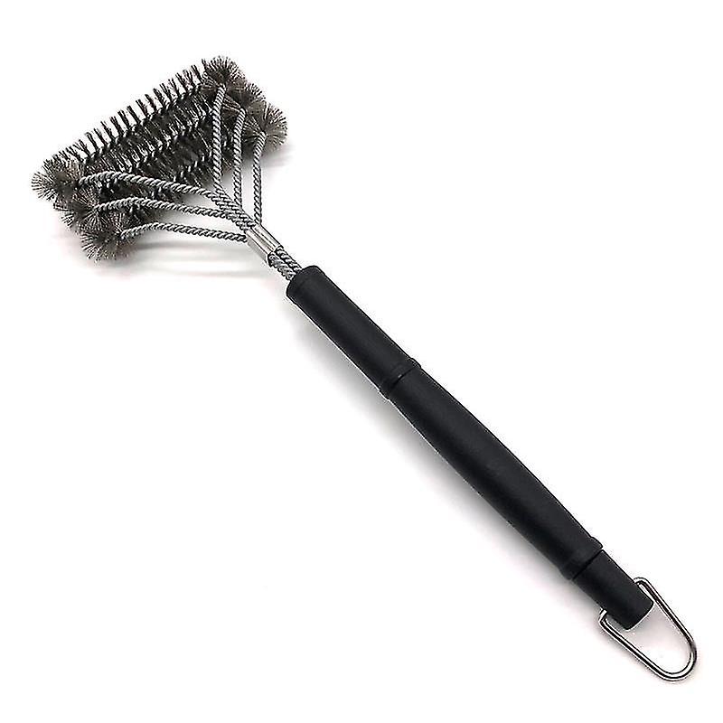 Barbecue Brush - Bbq Grill Cleaning - Barbecues Accessory - Electric， Gas， Charcoal - Stainless Steel