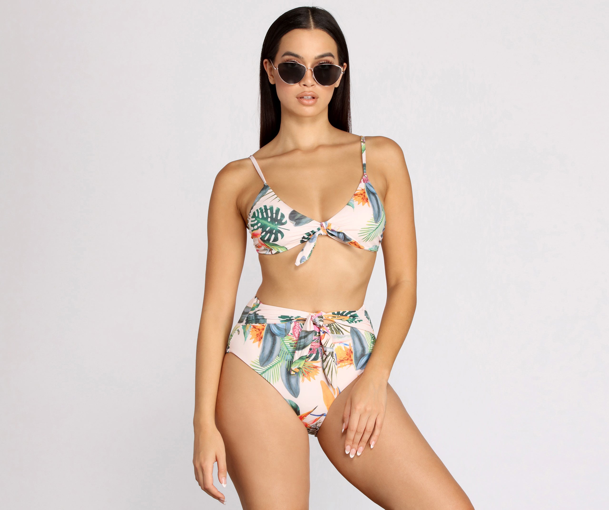 Take Me To Margaritaville Tropical Swim Top