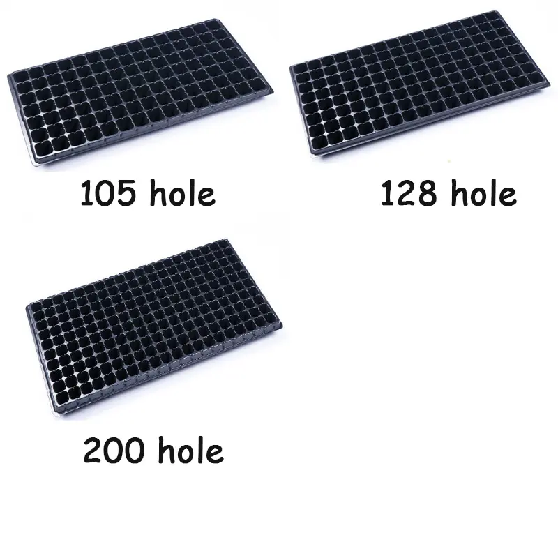 Garden Supply 21 200 Holes Plant Flower Pot Nursery Grow Box Planting Planter Container Plastic seeding tray