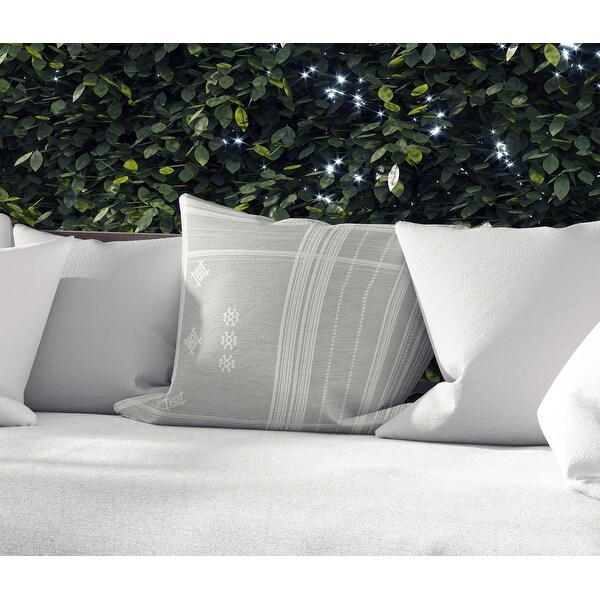 ZINA MIST Indoor-Outdoor Pillow By Kavka Designs