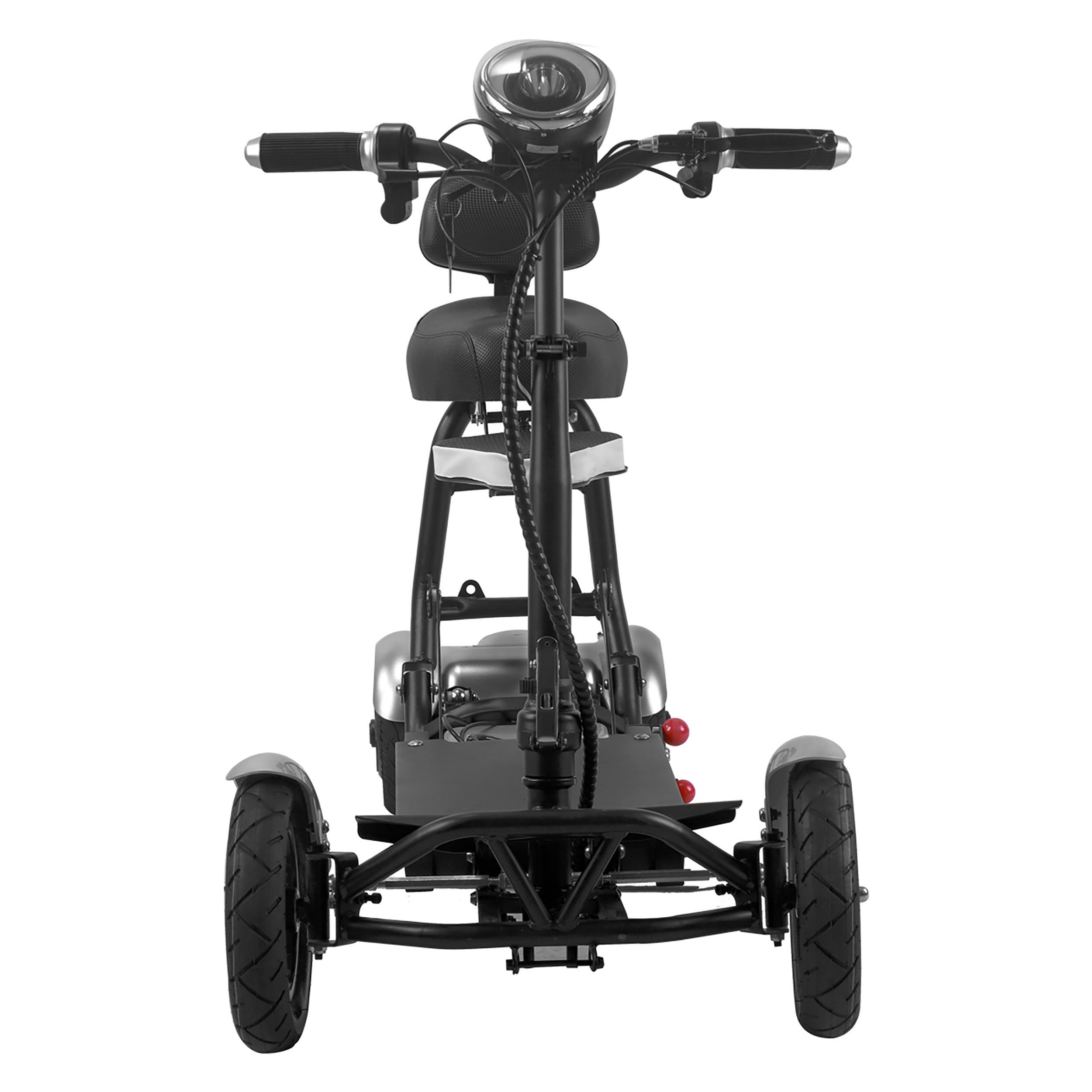 Electric Motorized Compact Medical Scooter 265 lb Capacity Airline Friendly