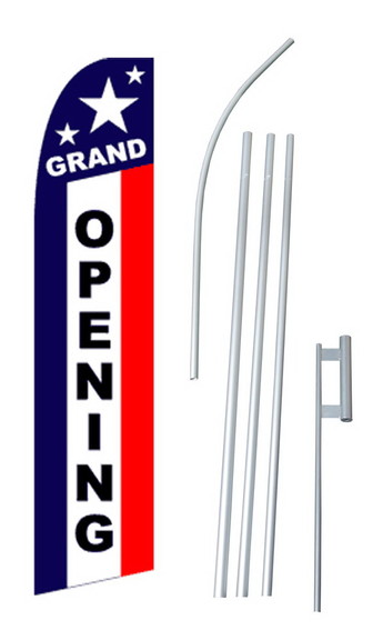 NEOPlex SWF 154 4PL SGS Grand Opening Swooper Flag...