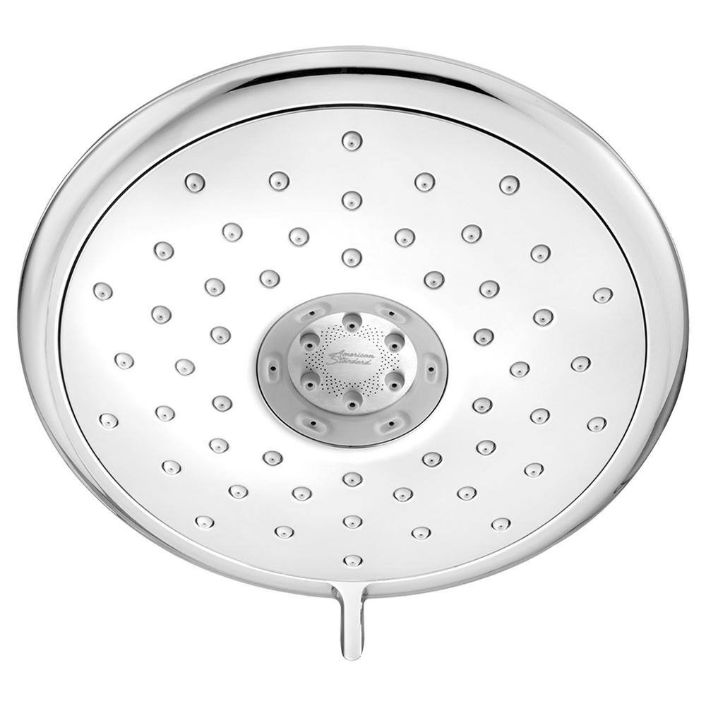 American Standard Spectra+ 4-Spray 7 in. Single Wall Mount Fixed Rain Shower Head in Polished Chrome 9038074.002