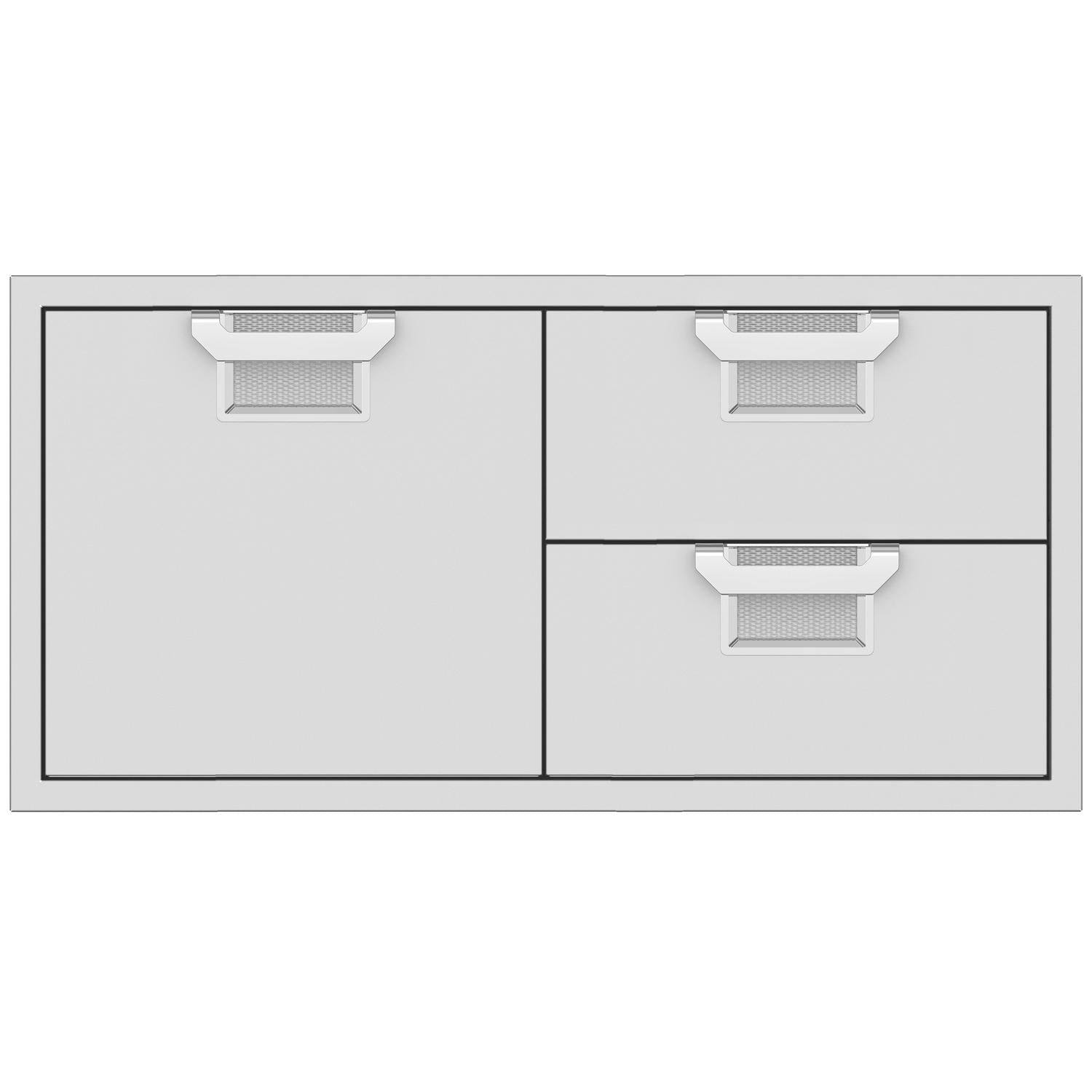 Aspire By Hestan 42 Double Drawer & Storage Door Combination With Color Options