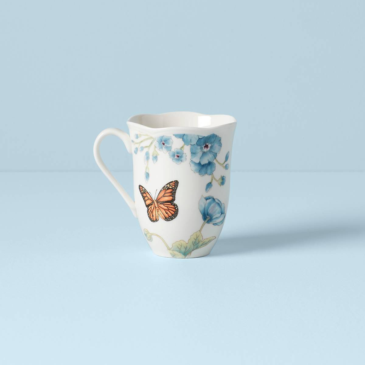 Butterfly Meadow Blue Mug