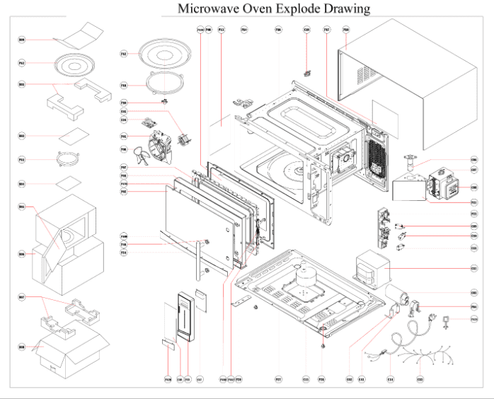 1.0 Cubic Feet S.S. Microwave Oven