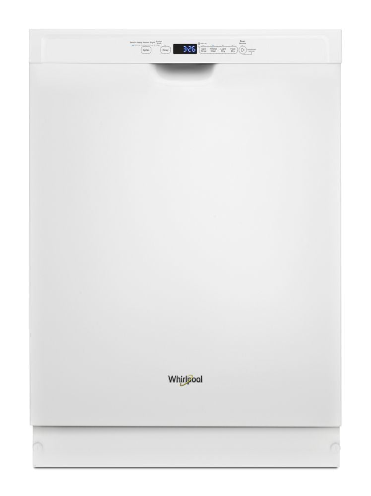 Whirlpool WDF560SAFW Stainless Steel Dishwasher With 1-Hour Wash Cycle