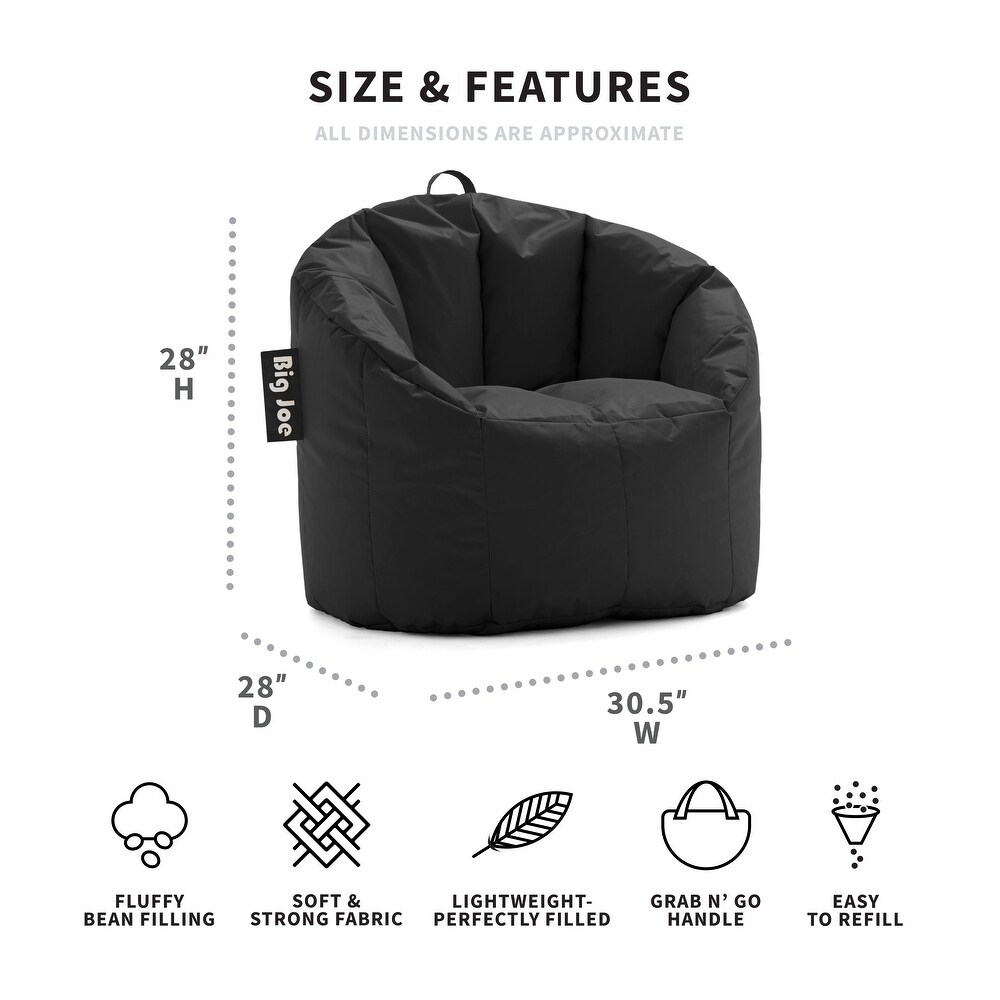 Big Joe Milano Bean Bag Chair  Multiple Colors