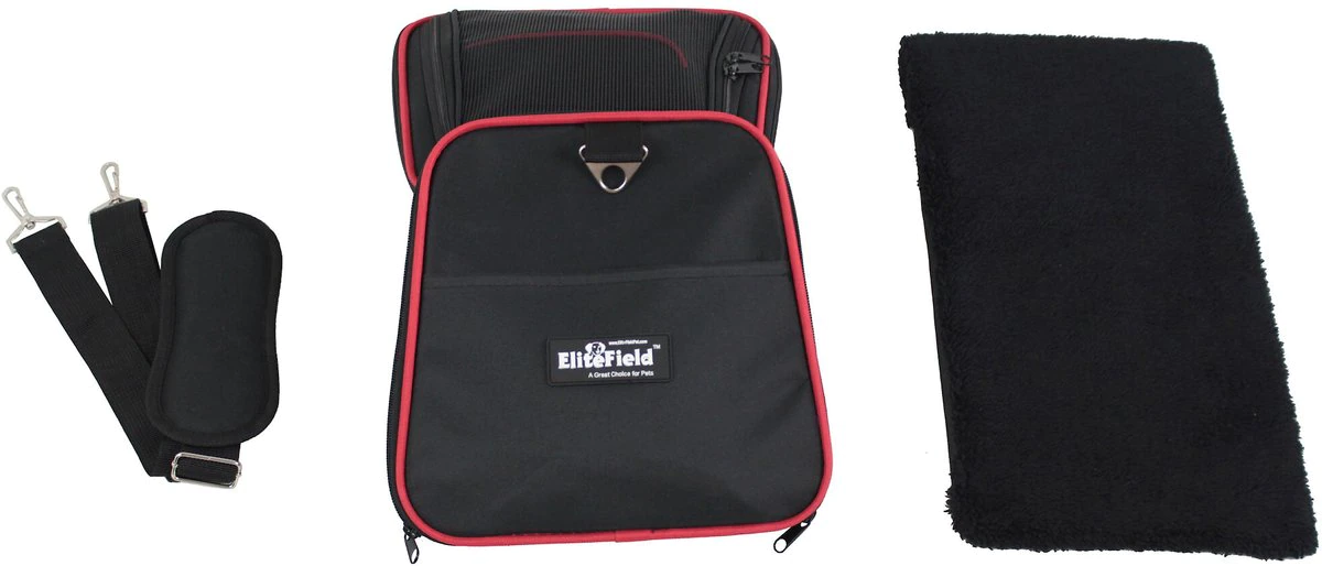 Pet Carrier Bag - EliteField Expandable Soft Airline-Approved， Black #1