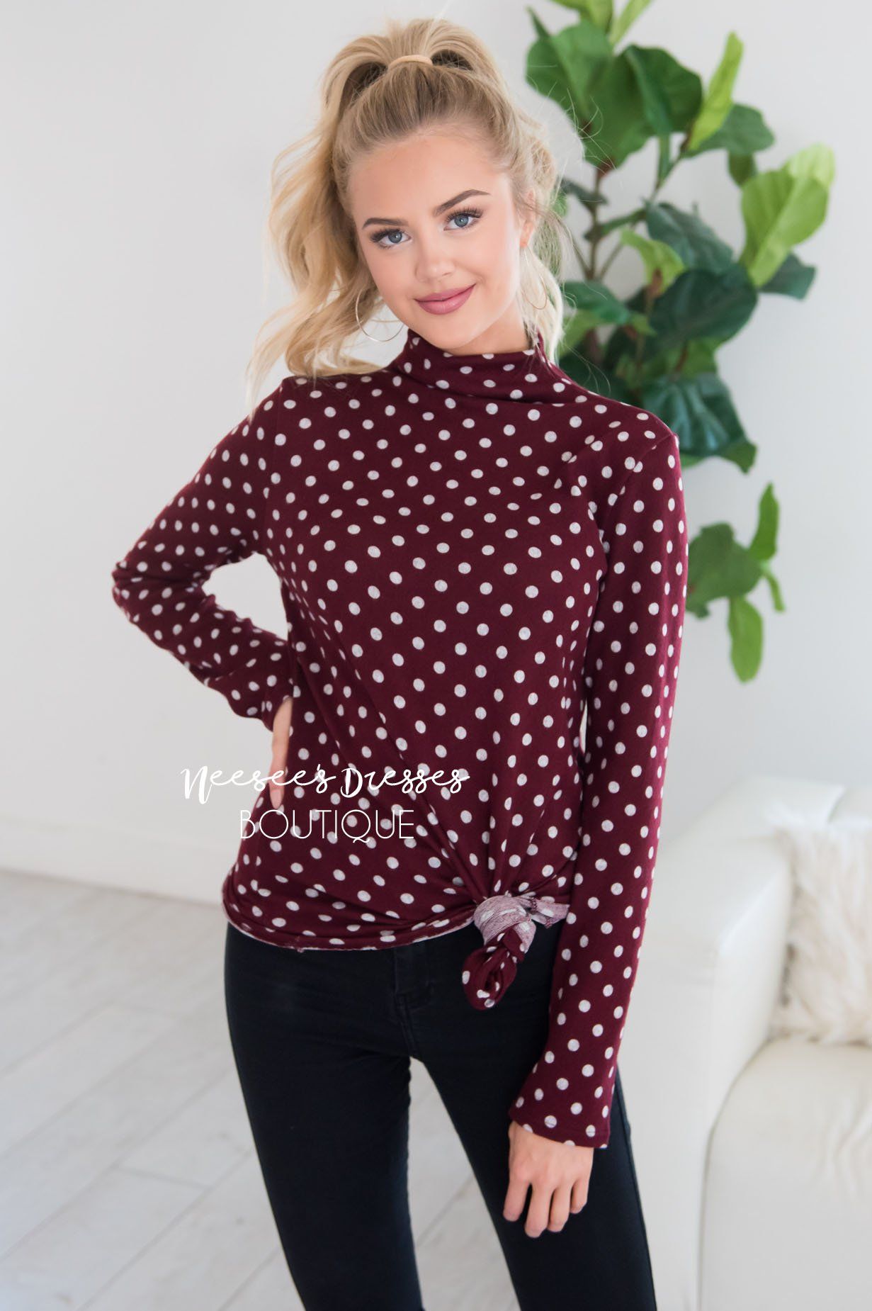 Happy Times Polka Dot Sweater