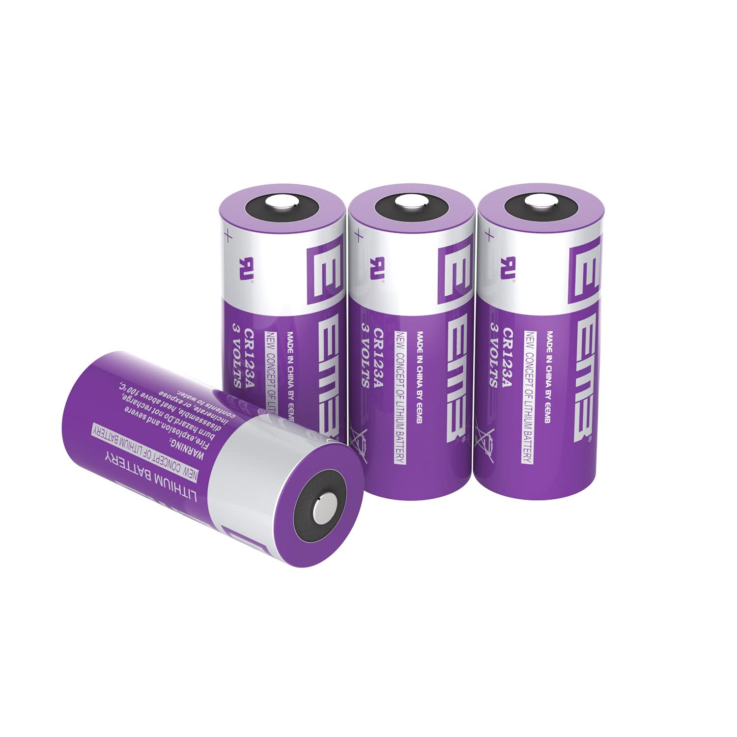 Cr123A Lithium Batteries 3V 1500Mah Cr123 Battery With High Capacity For Flashlight Toys