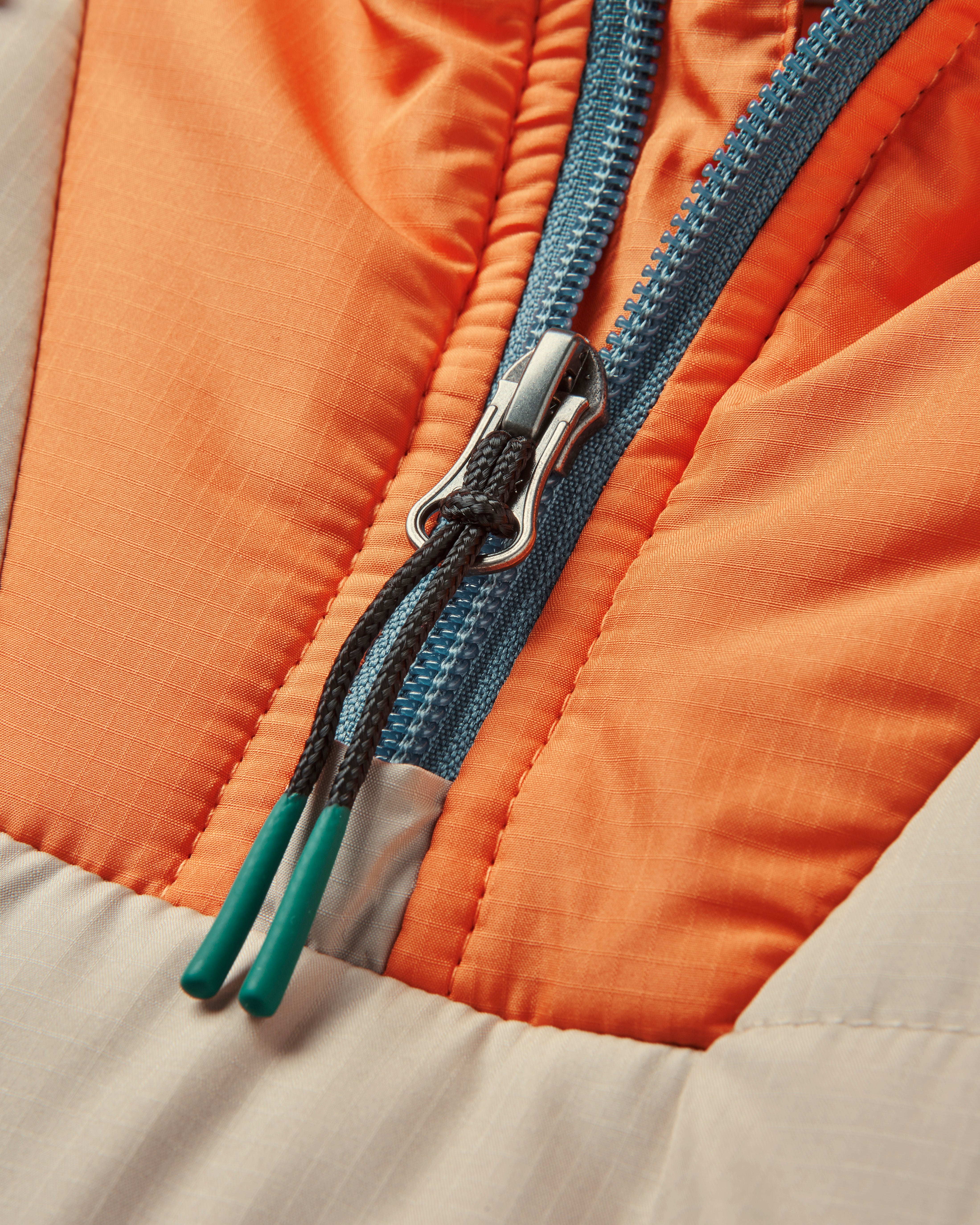 Ocean Recycled Insulated 1/2 Zip Jacket - Feather