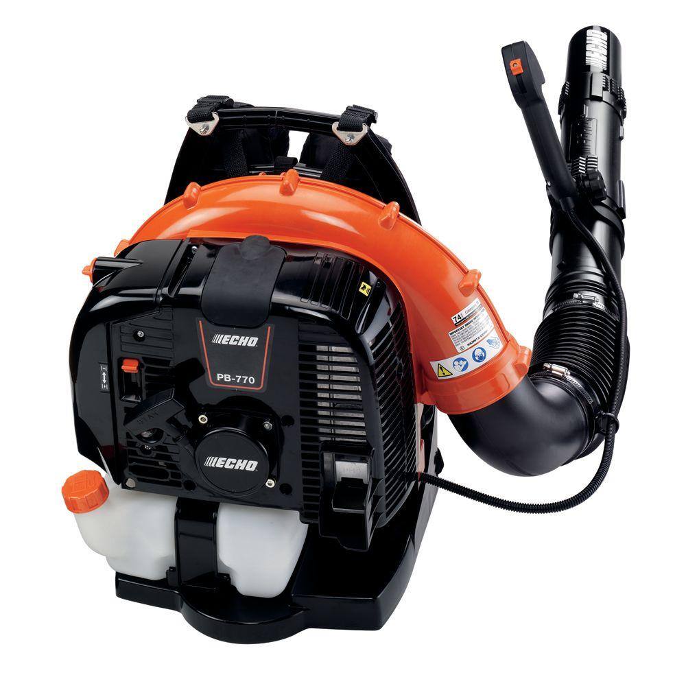 ECHO 234 MPH 756 CFM 63.3cc Gas 2-Stroke X Series Backpack Leaf Blower with Tube Throttle PB-770T