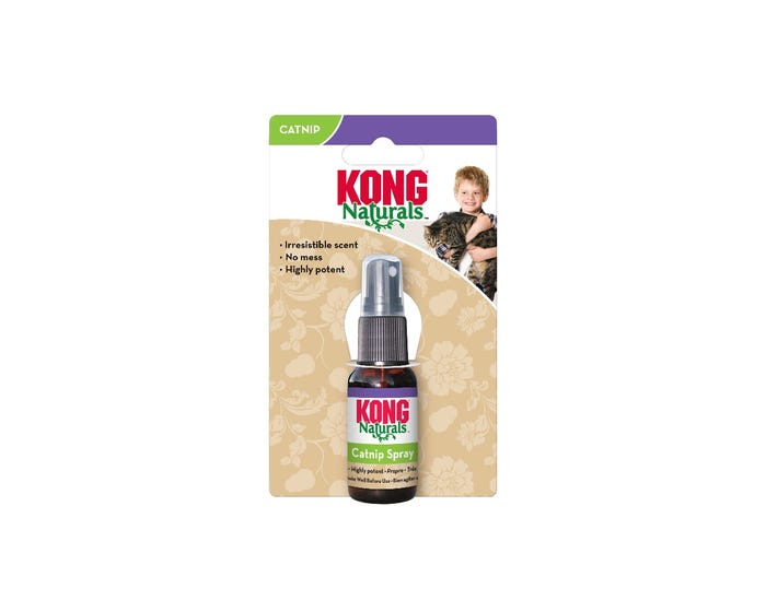 KONG Naturals Catnip Spray， 1 oz. Bottle