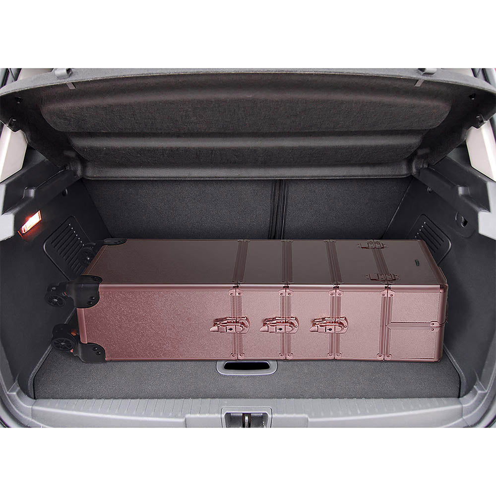 Byootique 4 in 1 Rolling Makeup Case Pink Champagne