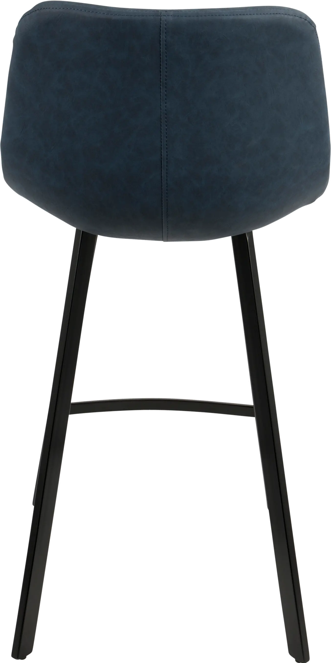 Outlaw Blue Counter Height Stool， Set of 2