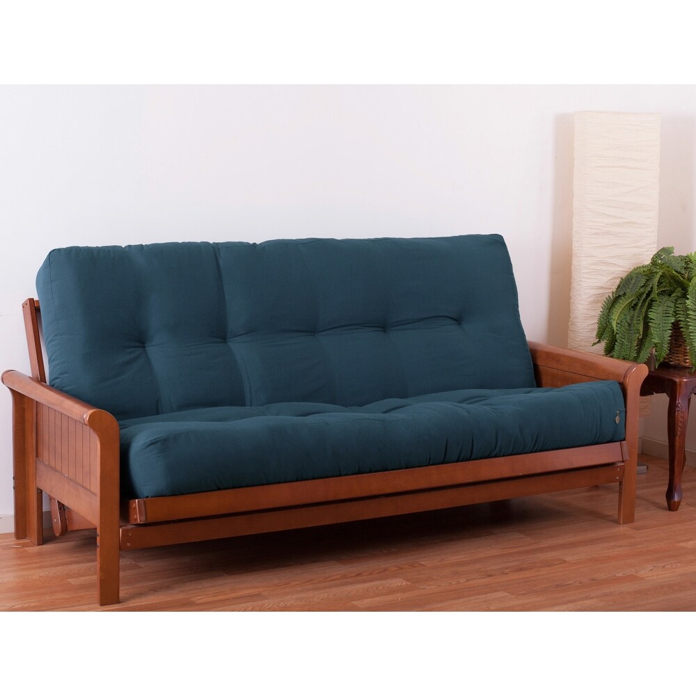 9 inch Thick Twill Futon Mattress (Twin  Full  or Queen)